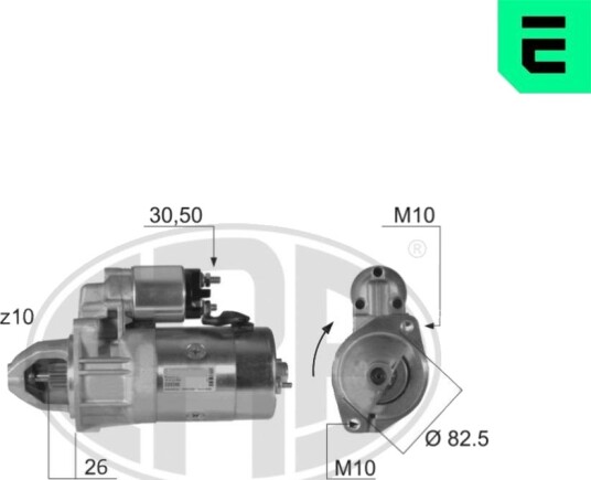 ERA 220390A Starter ERA 220390A Starter