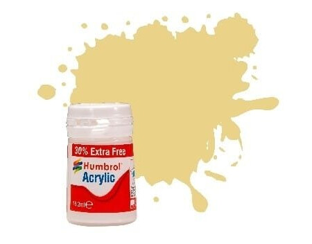 Humbrol Akryl No 103 Cream - Matt 18,2ml boks