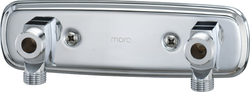 MORAFIX VEGGPLATE SYNLIG RØR G