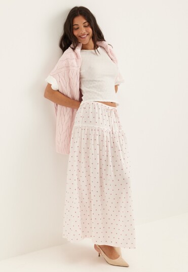 Bubbleroom Viscose Skirt