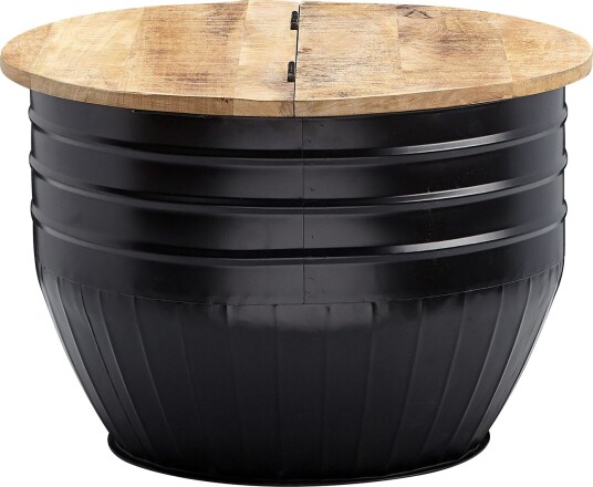 Willowdale Sofabord 60x41 cm Rundt - Brun/Svart Willowdale Sofabord 60x41 cm Rundt - Brun/Svart