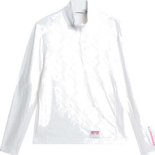 J.Lindeberg 30Y Matthew Midlayer Hvit Golfgenser herre White X Small