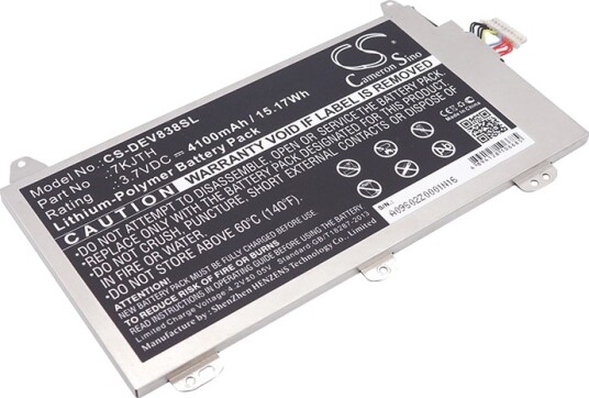 Batteri til Dell Venue 8 Pro 3845 etc
