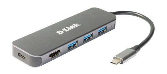 D-Link DUB-2333 - docking station - USB-C / Thunderbolt 3 - HDMI