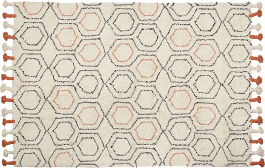 Hajipur Ryeteppe 160x230 cm - Beige