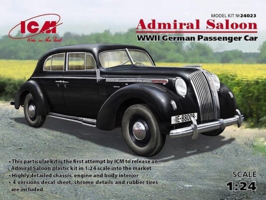 ICM 1/24 Opel Admiral Saloon