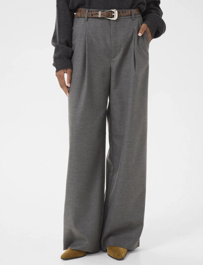 Gestuz Gzpaula Mw Wide Pants Noos Grey 40