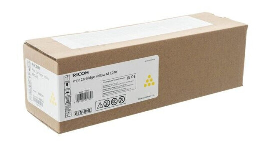 Ricoh M C240 - yellow - original - toner cartridge - Laser toner Yellow