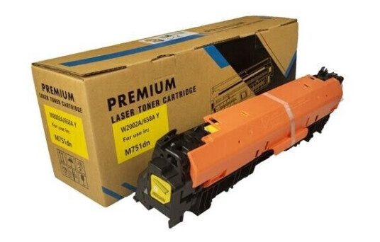 Lasertoner HP 658A for Laserjet M751-serien Gul