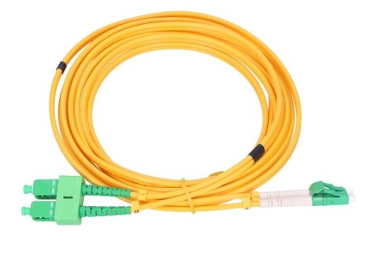 Extralink Fiberoptisk Kabel Sc/Apc-Lc/Apc Sm 9/125 Dupleks 2M - 2M 2M Ftth G.652D Sc/Apc Lc/Apc