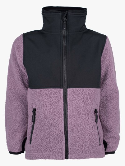 Lindberg Kids' Ramund Pile Jacket Lavender 130