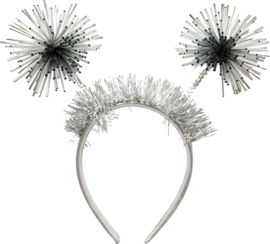 Hisab Joker Boppers Pom-Pom Sølv One size 97500