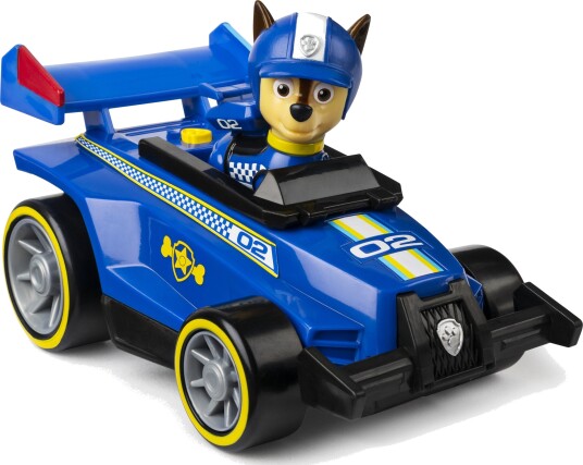 Paw Patrol Spin Master Chase Race & Go Deluxe Kjøretøy Med Lyd Ready Race Rescue Fra 3 År