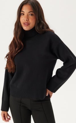 SELECTED FEMME Slfkamma Ls Knit Roll Neck Noo Black XS SELECTED FEMME Slfkamma Ls Knit Roll Neck Noo Black XS
