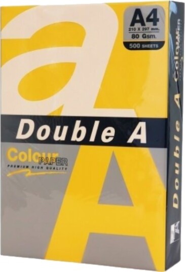 Double A Skrivepapir A4 80 g 500 ark Gold