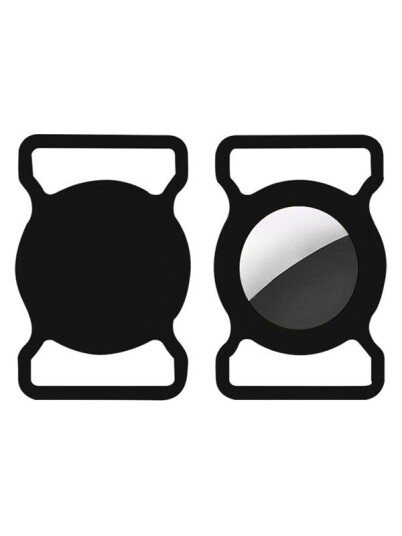 Lippa Collar Holder For Airtag And Smart Finder Black
