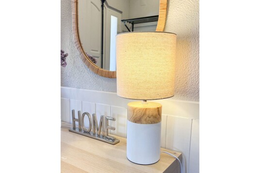 Espalmador Bordlampe 43 cm E14 Flerfarget