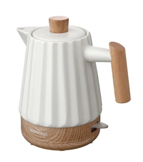 Concept RK0090 Keramisk Elkedel 1.5L 1500W Hvit