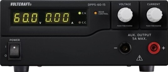 Voltcraft DPPS 60 15 Laboratorie Strømforsyning 1–60V 0–15A 900W USB Programmerbar Voltcraft DPPS 60 15 Laboratorie Strømforsyning 1–60V 0–15A 900W USB Programmerbar