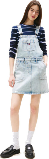 Tommy Jeans Denim Dungaree Dress Di2014 - Blue - XL Tommy Jeans Denim Dungaree Dress Di2014 - Blue - XL