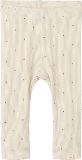 Lil"Atelier Nbfgago Kye Slim Legging Lil Cream 56