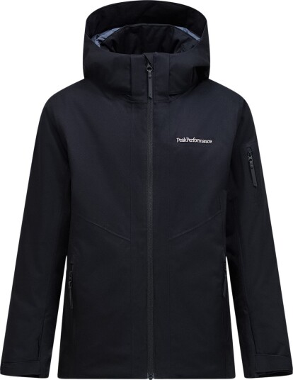 Peak Performance Junior Maroon Insulated Jacket Black 140