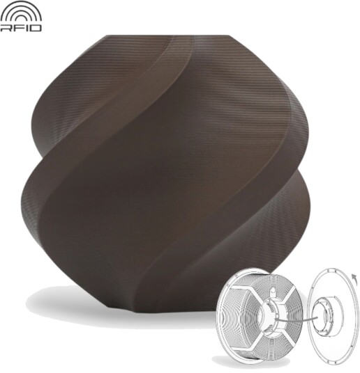 Bambu Lab Pla Matte Refill Dark Chocolate