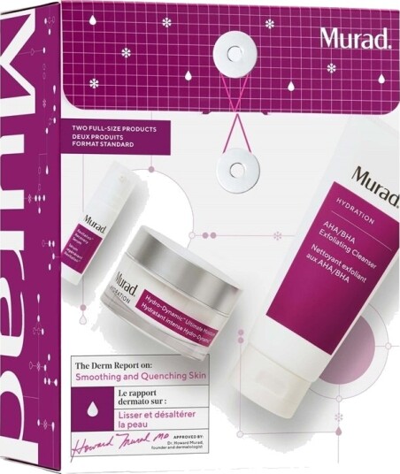 Murad The Derm Report On: Smoothing And Quenching Skin 200 + 50 + 5 ml