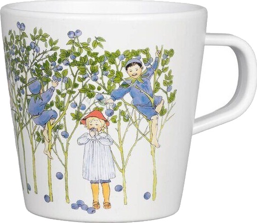 Rätt Start Elsa Beskow kopp med håndtak 20 cl Putte