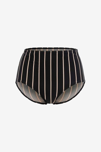 Swegmark Bikinitrosa Portofino High Waist Breif Svart Swegmark Bikinitrosa Portofino High Waist Breif Svart