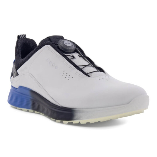 Ecco S-Three Boa Golfsko Herre Hvit/sort 46