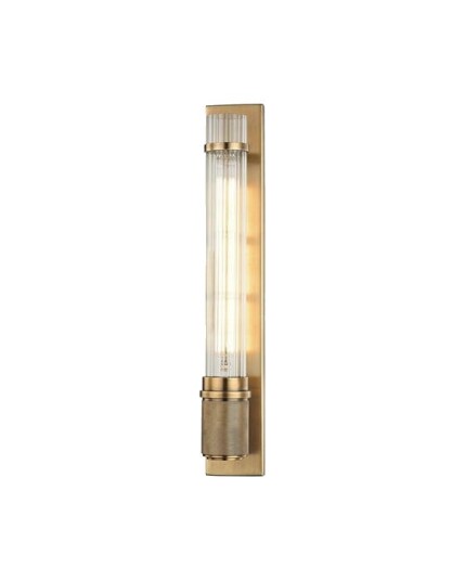 Dooley vegglampe antikk messing/bronse