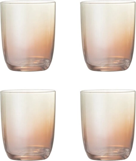 Bloomingville Aston drikkeglass 4-pakning Bronse