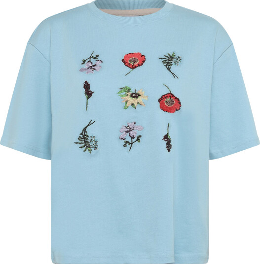 Nümph Nubelisa Boxy Tee Blue XS