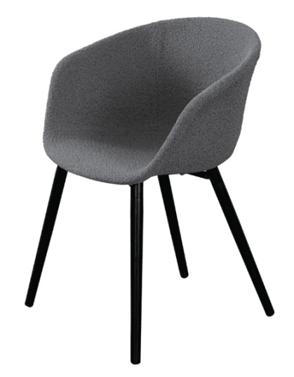 Trend Collection EMORY Spisestol Grå 2stk