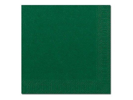 Duni Serviett Størrelse 40 X 40 Cm Avhendbar Mørk Grønn En Pakke 125