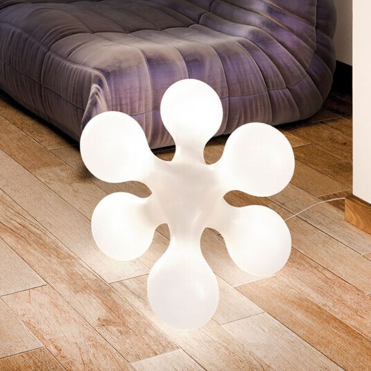 kdln Atomium Gulvlampe White Stue 52 Hvit