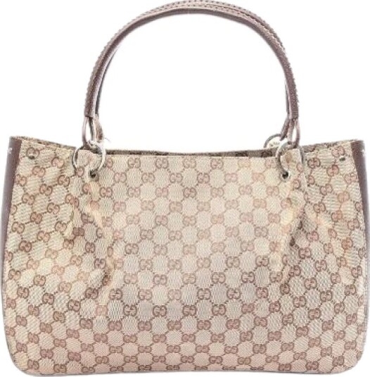 Gucci Vintage Dame Pre owned Beige ONE SIZE,