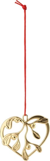 Rosendahl Under The Mistletoe H6 Gold Plated   GOLD PLATED   6  cm