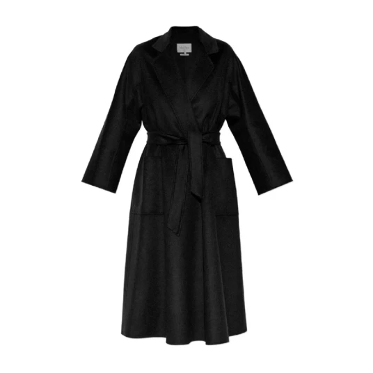Max Mara Dame Frakker Svart S,
