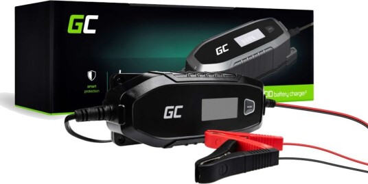 Green Cell Batterilader For AGM, Gel Og Blysyre 6v / 12v (4A)