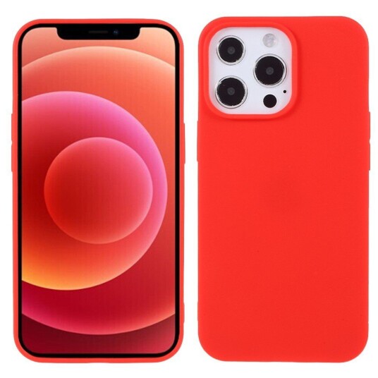 INCOVER iPhone 13 Pro Fleksibelt TPU Deksel - Rød