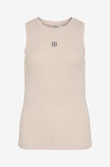 Vila Singlet rouHelenas Tank Beige Vila Singlet rouHelenas Tank Beige