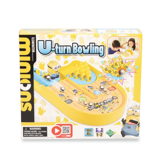 Minions Crazy Bowling Spill for 2 Spillere - Plast Materiale