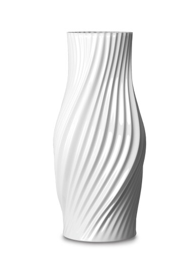 Lyngby Porcelæn Twist vase 31 cm Hvit Lyngby Porcelæn Twist vase 31 cm Hvit