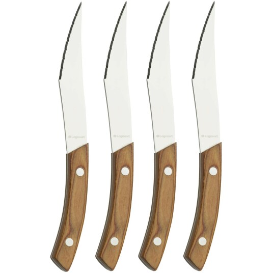 Legnoart Napoli pizzaoch biffkniver 4 stk lyst tre Legnoart Napoli pizzaoch biffkniver 4 stk lyst tre