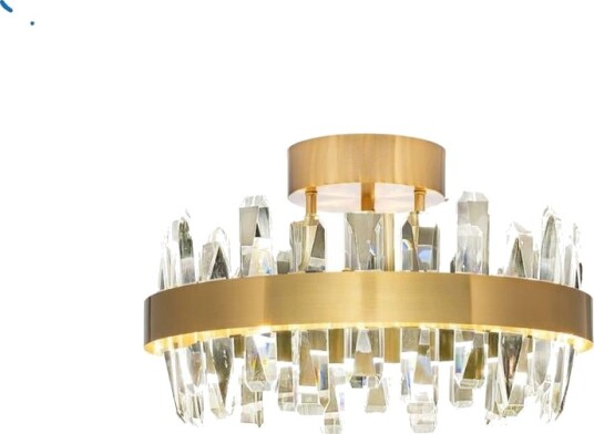 Triumph taklampe Ø50 Messing / klar