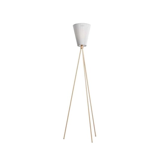 Northern - Oslo Wood Gulvlampe Beige/Hvit