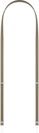 Apple Crossbody-stropp Oliven