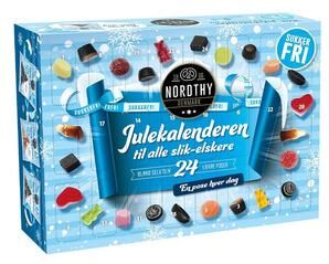 Nordthy Sukkerfri Slik Julekalender - 1 stk